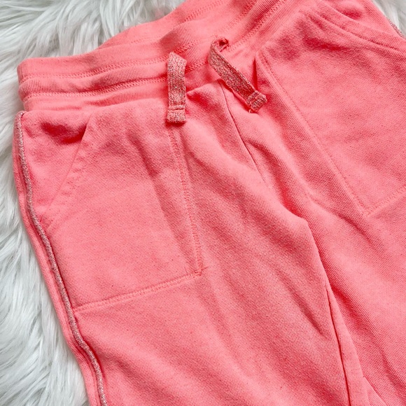 Cat & Jack Neon Sparkle Stripe Sweatpants - Picture 2 of 3